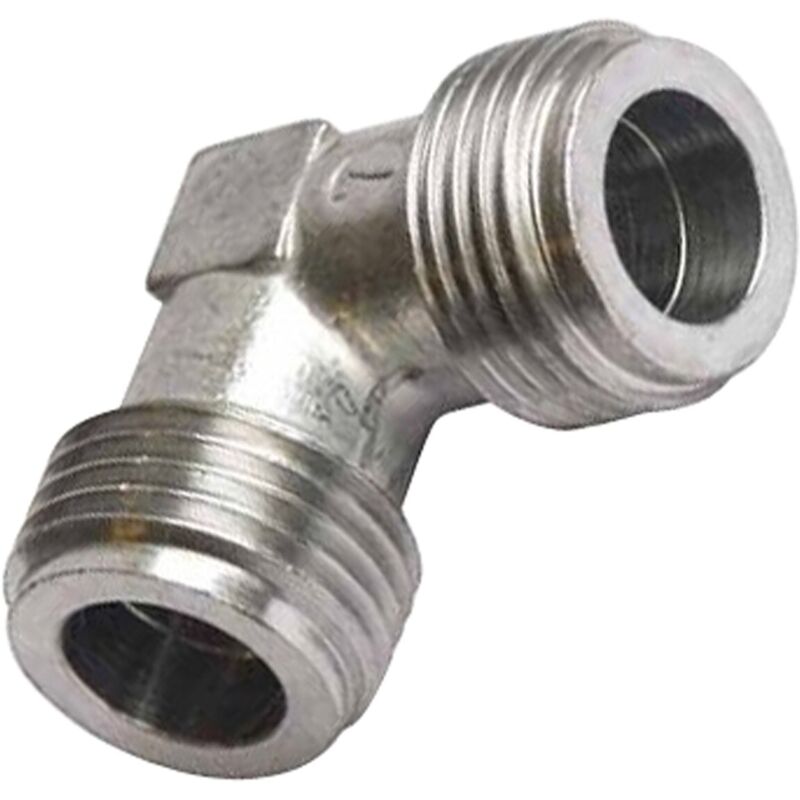 Fagor - Ersatzteil - Gasschlauch Verbindungsteil (gebogen) - - brandt, de dietrich, sauter thermor, thomson, vedette, sangiorgio, crystal, samet