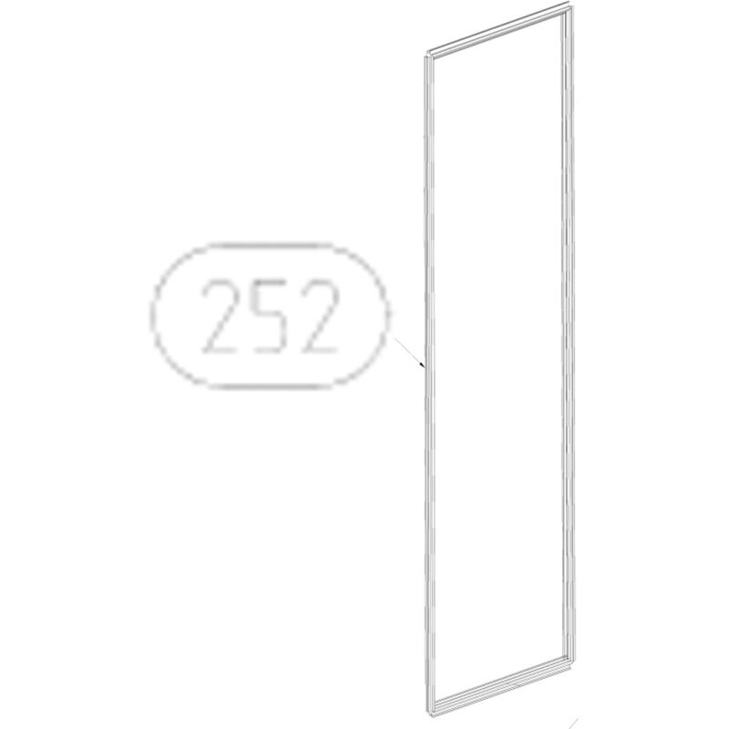 Beko - Ersatzteil - Türdichtung (Kennzeichen 252) - grundig
