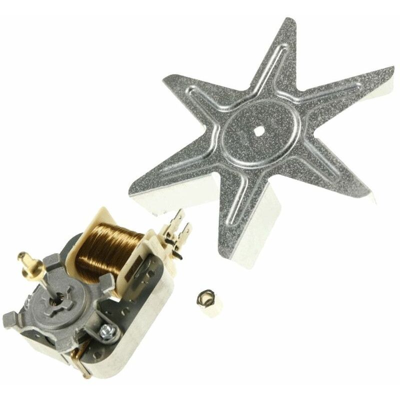 Hotpoint Ariston - Ersatzteil - Original-Ventilatormotor - - ignis, whirlpool, indesit, franke, bauknecht, ariston hotpoint, ikea whirlpool, ikea