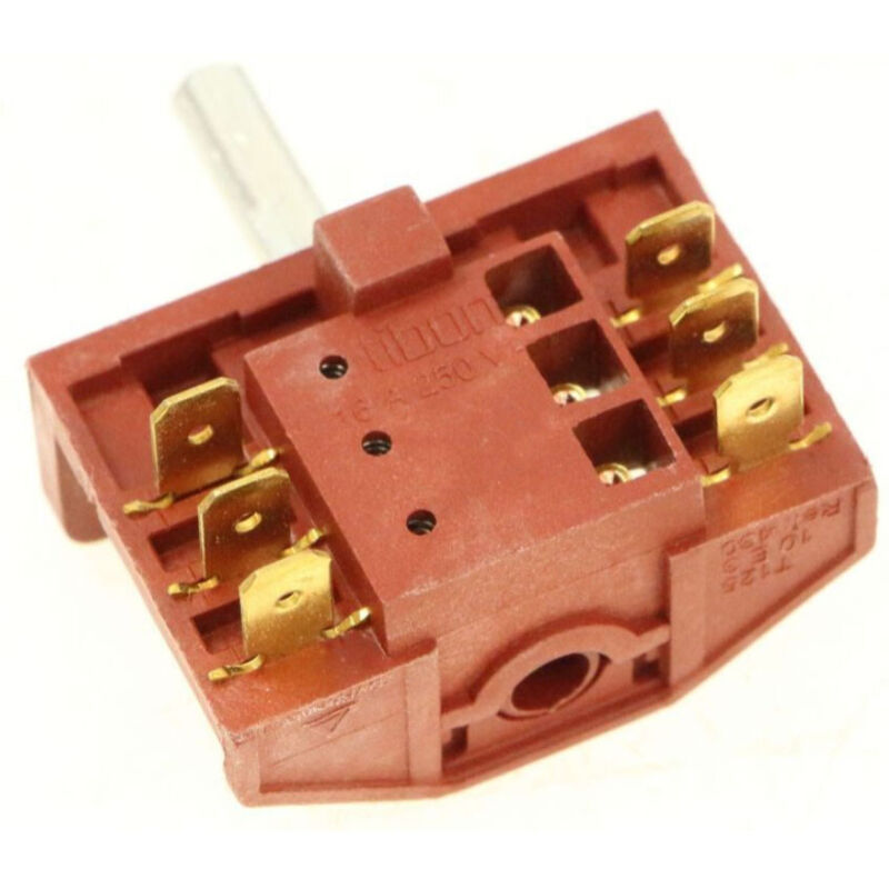 Ersatzteil - sos Accessoire Commutateur pour Four, cuisinière Candy 49111503, 10003055 - - listo Candy rosieres, far, aya, oceanic, eder