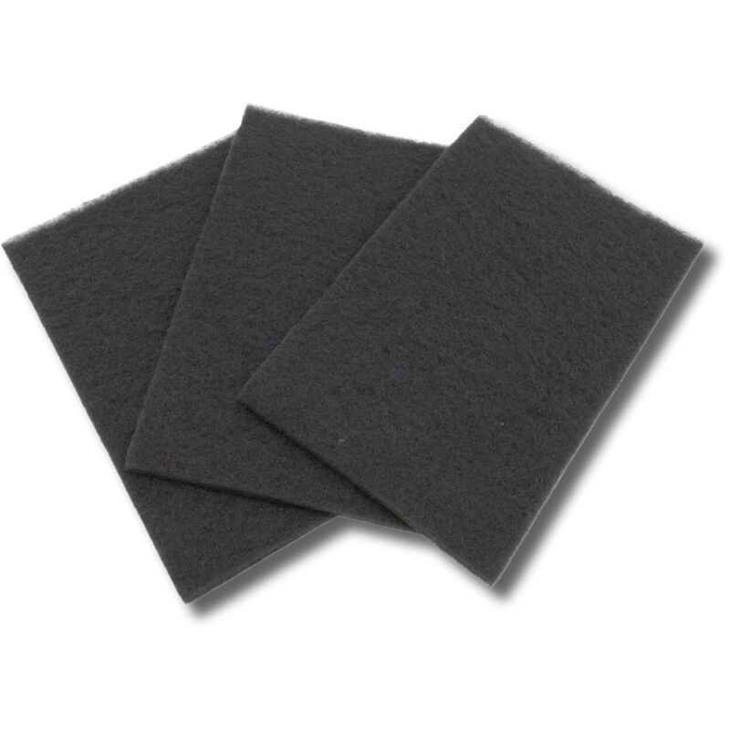 De Dietrich - Ersatzteil - sos Accessoire Lot de 3 filtres charbon + fixations AK550AE1 pour Hotte - 71X0729, AS0062460 dietrich -