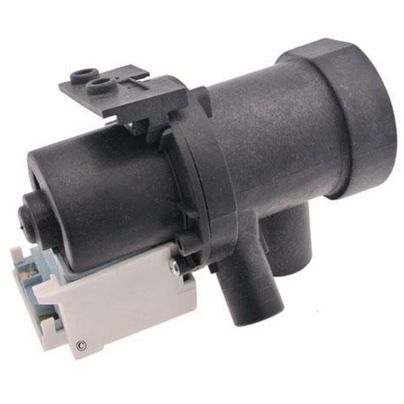 Ersatzteil - SOS Accessoire Pompe de vidange pour Lave-linge - 481936018203 WHIRLPOOL, LADEN, RADIOLA, IGNIS, BAUKNECHT - - LADEN, WHIRLPOOL,