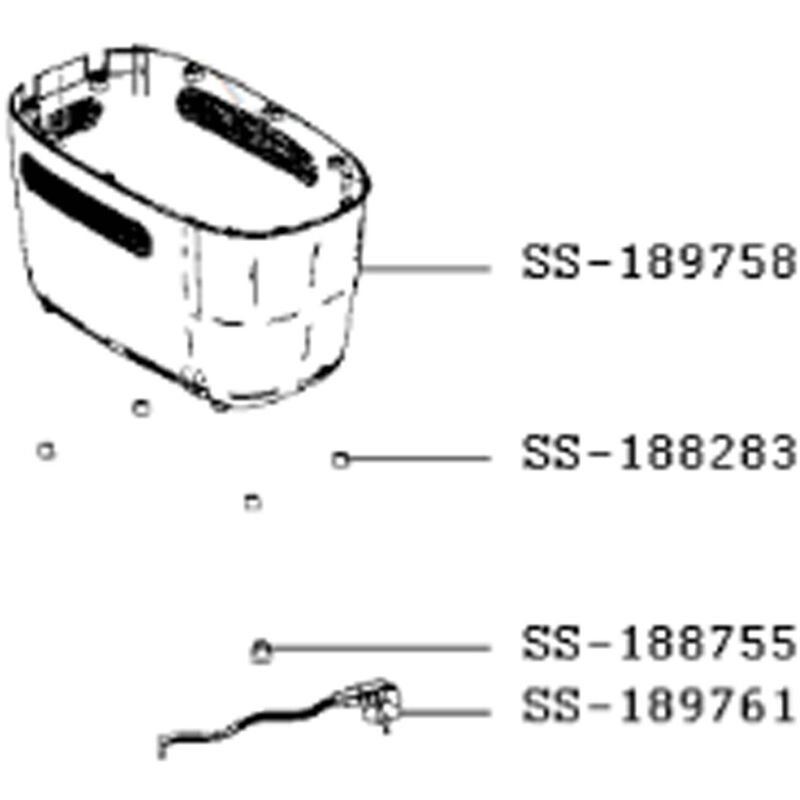 Ersatzteil - Stromkabel (Kennzeichen SS-189761) - - TEFAL, MOULINEX