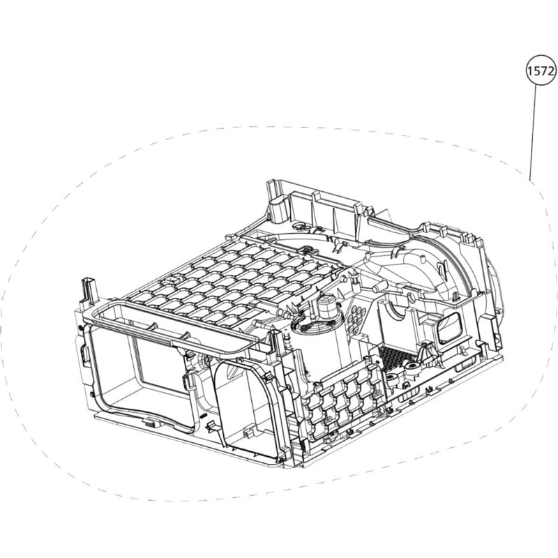 Beko - Ersatzteil - Wärmepumpe (Kennzeichen 1572) - grundig