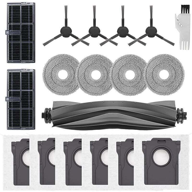 Ersatzteile für Dreame L10s Pro Ultra Heat, L10s Ultra Gen 2, X30 Ultra, MOVA E30 Ultra Saugroboter, 1 Bürste