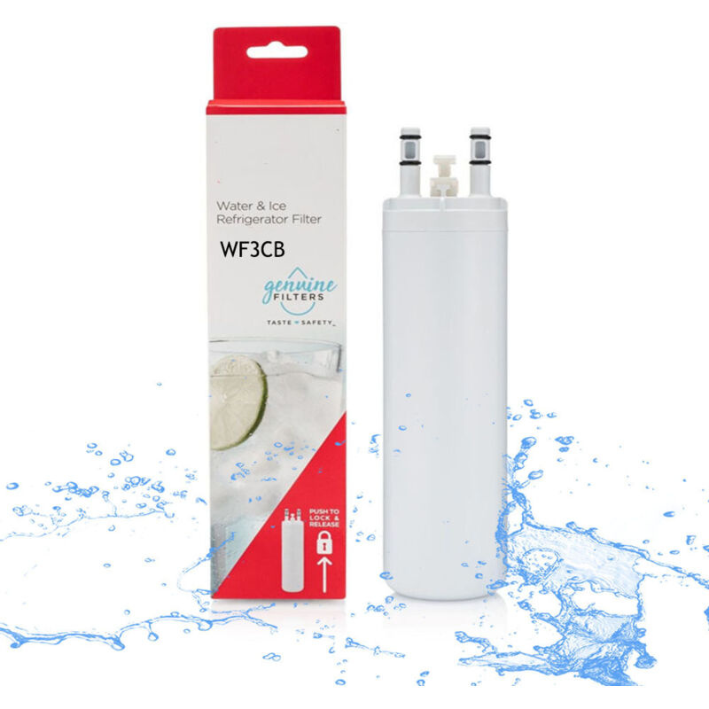 Tonchean - Ersatzteile für Kühlschränke, 1 Packung Ultra WF3CB Ersatz-Wasserfilter für Kühlschränke