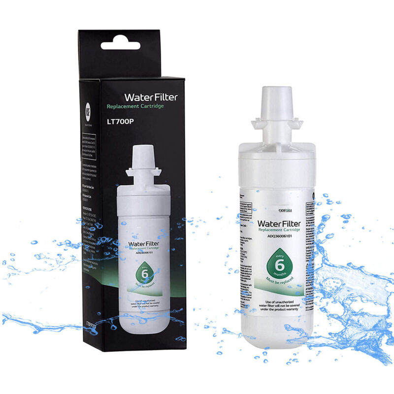 Tonchean - Ersatzteile für LT700P-Kühlschränke – 200 Gallonen/6 Monate Kapazität Kühlschrank-Wasserfilter (NSF42 und NSF53) ADQ36006101, ADQ36006113,