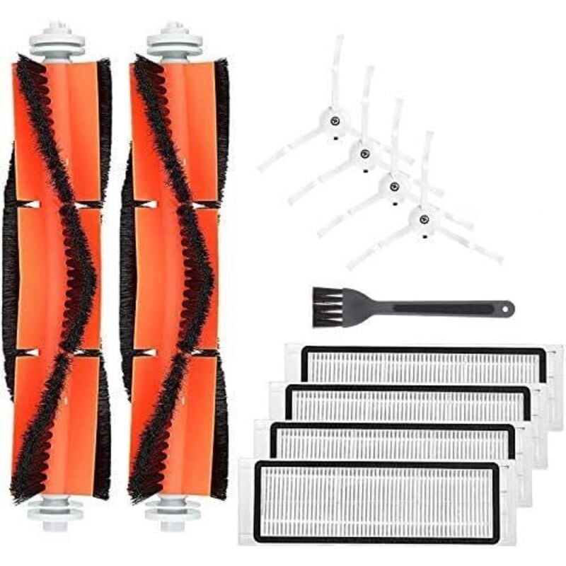 Ersatzzubehör für XIAOMI MI Roboterstaubsauger, Roborock S50 S51 S55 S6 Roboter, Ersatzteile, Bürste und Filter für FDC Staubsauger
