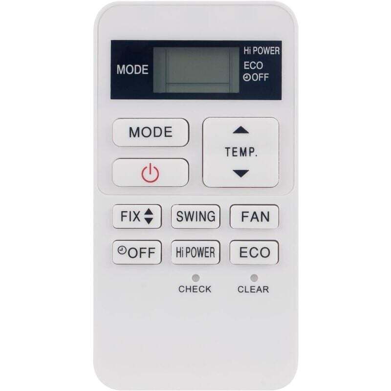 Ersetzen Sie die Fernbedienung der Klimaanlage, passend für Toshiba Klimaanlage ac a/c RBC-ASX11E-C RAS-24BKVG-TR RAS-07BAV-E RAS-10BAV-E