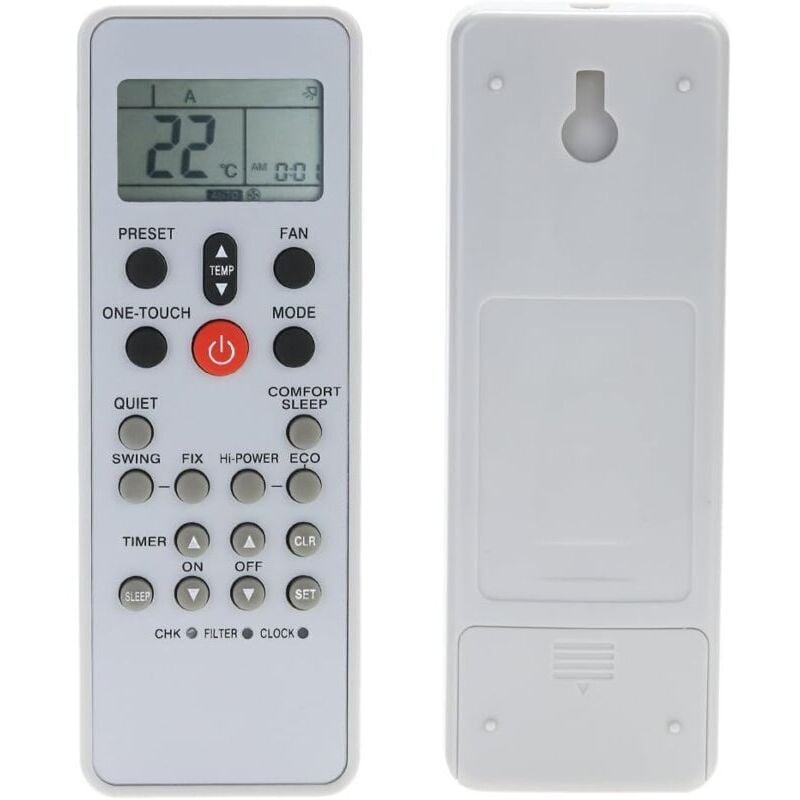 Ersetzen Sie die Klimaanlagen-Fernbedienung, kompatibel mit der Fernbedienung für Split-Klimaanlagen von Toshiba WC-L03SE KTDZ003 RAS-10SAV-A