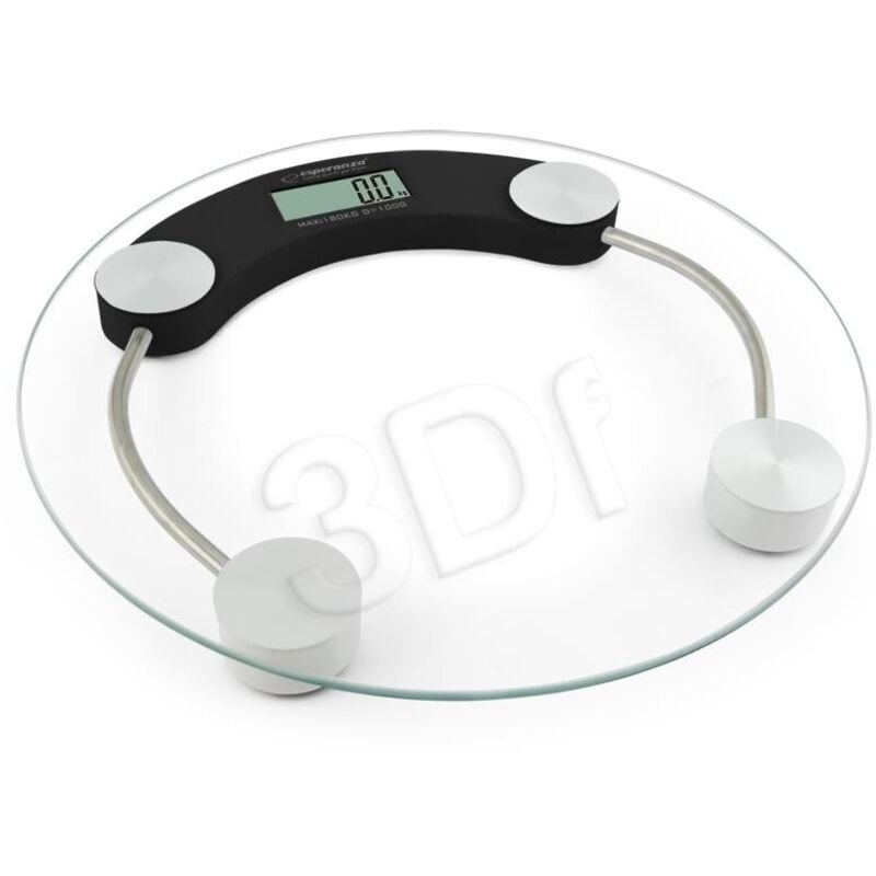 Esperanza Jukari EBS007K Personenwaage - gehärtetes Glas, hohe Genauigkeit