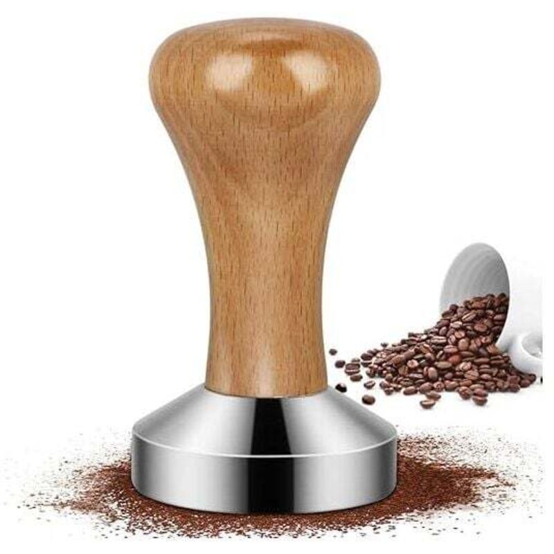 Espresso-Stampfer, Kaffee-Stampfer aus Edelstahl, Edelstahl-Kaffeepresse, Barista-Espresso-Stampfer für Kaffeemaschine