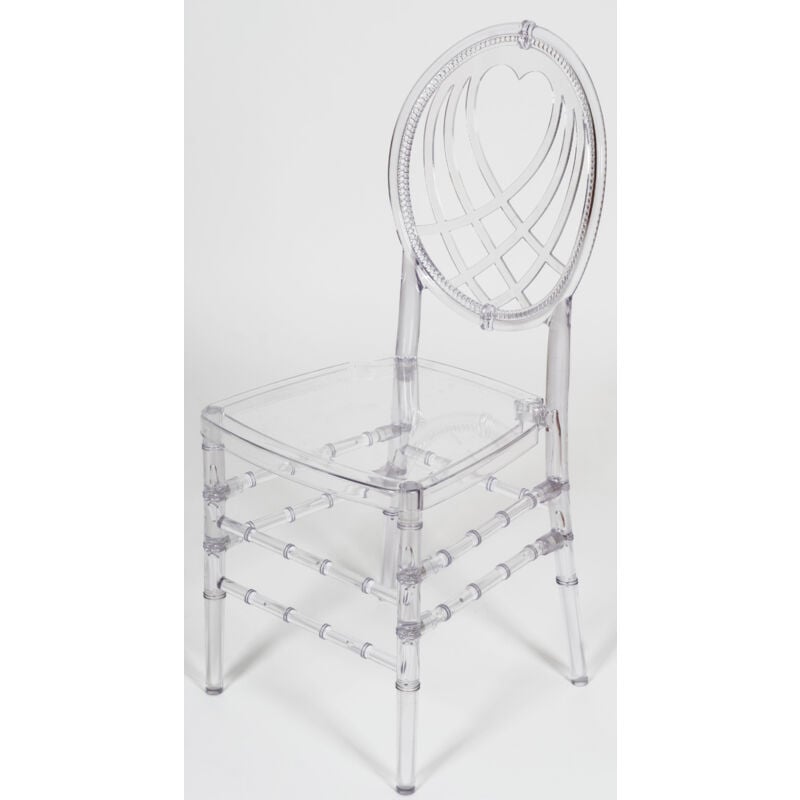 Transparente Polycarbonat-Stühle Stapelbarer Küchenstuhl 40x41x94 cm Stapelbare Stühle Kunststoff für Esszimmer und Schlafzimmer
