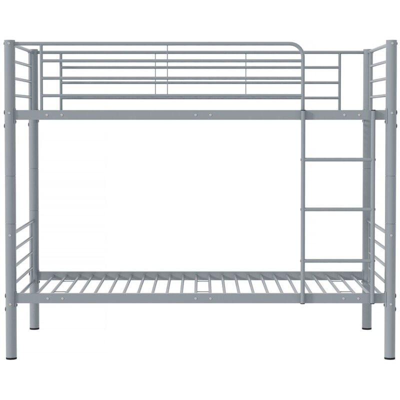 Habitat Et Jardin - Etagenbett 'adam' - 90 x 190 cm - Metall - Grau