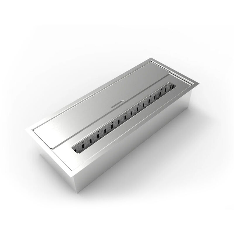 Frankystar - Ethanol-Kaminbrenner 3,5 l, aus Edelstahl 45,7x18,7xH9,5 cm