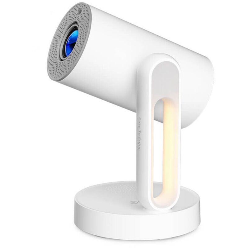 ETOE Starfish Plus Projektor mit integriertem Google TV – 4K-Video, 140°-Drehung und Sprachsteuerung