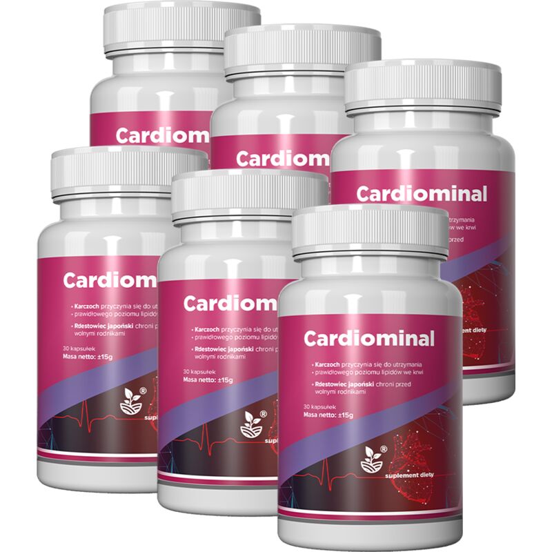 Europe Innovation Group Cardiominal Artischocke Nahrungsergänzungsmittel, 180 Kapseln