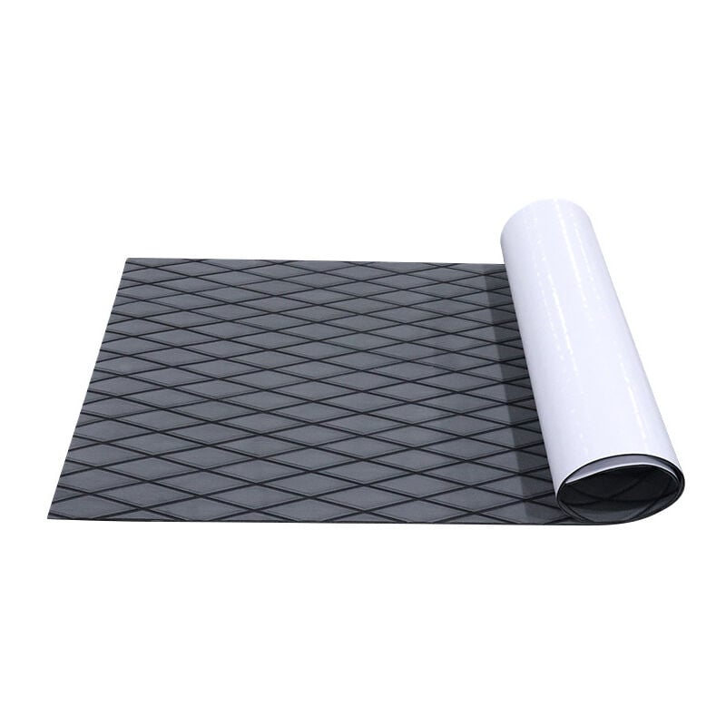 EVA Schaum Faux Teak Boot Deck Matte Terrassendielen Blatt Yacht Boden Anti Rutsch Selbstklebende Fahrzeug Unterlage 35X190Cm