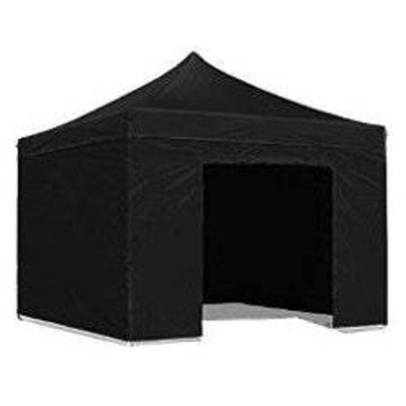 Schwarze 3X3 wasserdichte Dachabdeckung für Faltpavillon EG49483 als Ersatz