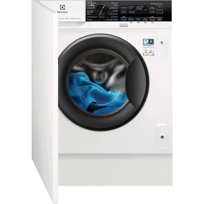 Electrolux - Integrierter waschtrockner 8/4 kg 1600 u/min EW8W1684BI