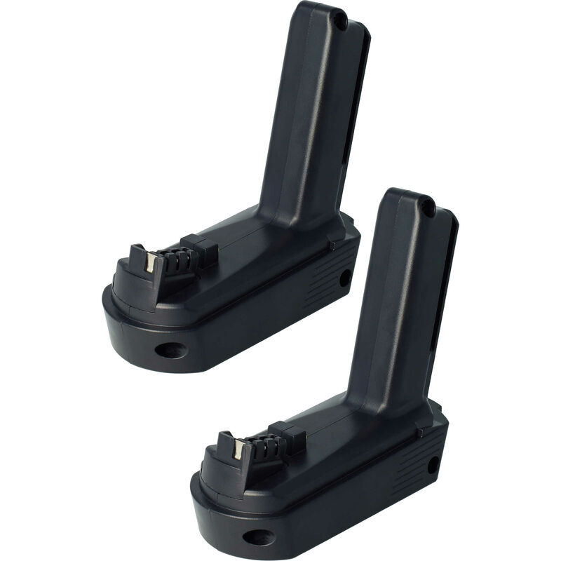 Extensilo - 2x Akku kompatibel mit Festool cxs 1.5 Li Plus, cxs 1.5 Li Set, cxs 2.6 Li Plus Elektrowerkzeug (2500 mAh, Li-Ion, 10,8 v)