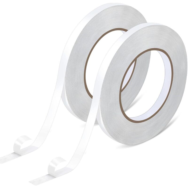 Extra starkes doppelseitiges Klebeband, doppelseitige Befestigung ohne Bohren, dünnes Nano-Klebeband für Scrapbooking, Teppiche, Wandklebetechnik,