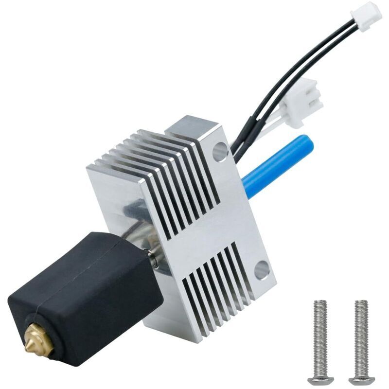 Extruder-Kit für Neptune 4 Plus/4 Max, 0,4-mm-Messingdüse, Silikondüse und -hülse, 3D-Druckerzubehör, Heizblock für den Extruderkopf