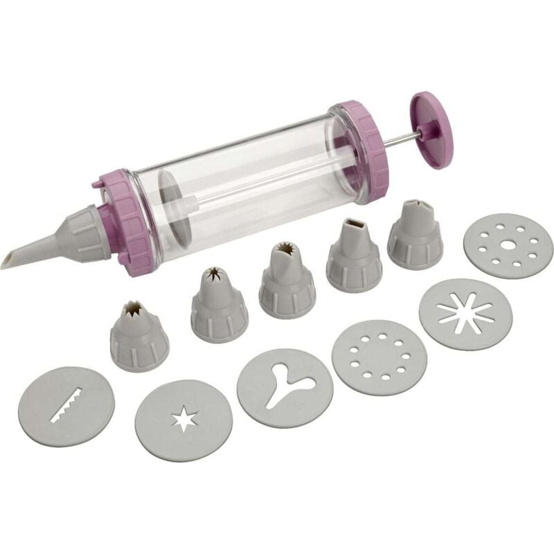 Zenker Garnierspritze 6 Tüllen Backutensilien