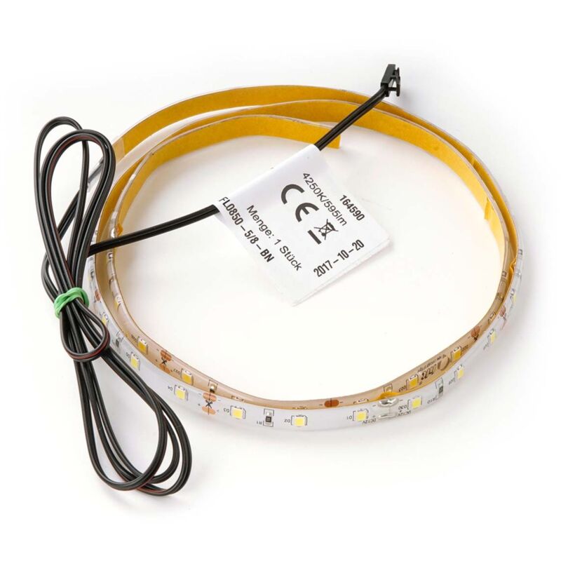 Led ConturaLight Waschtisch Beleuchtung / Maße: ca. 110 cm breit / batteriebetriebene LED-Beleuchtung unter Waschtisch / austauschbares LED-Band /