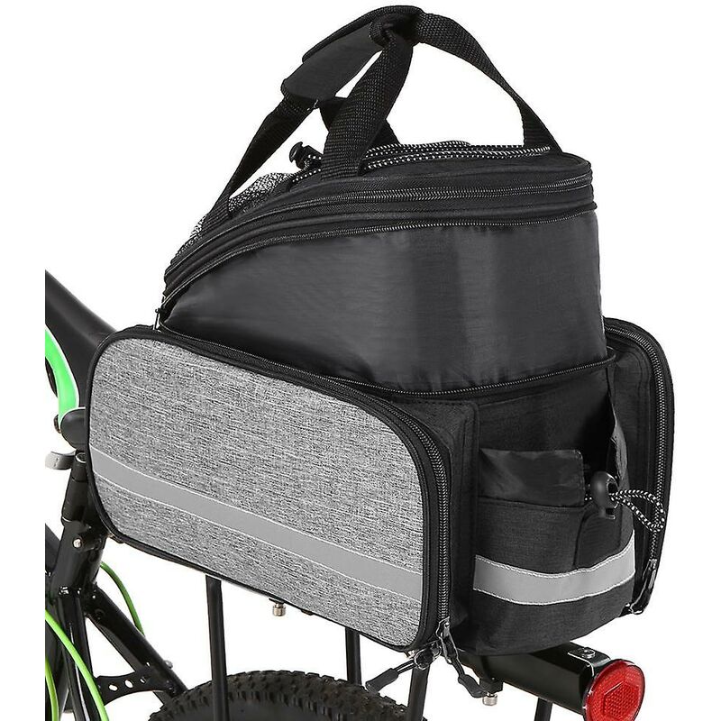 Fahrrad-Rücksitztasche, multifunktional, erweiterbar, wasserdicht, MTB-Fahrrad-Gepäcktasche, Fahrradträger-Tasche