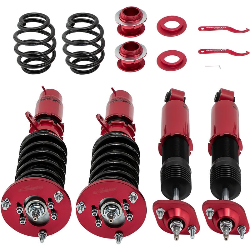 Maxpeedingrods - Fahrwerk Gewindefahrwerk für bmw E46 3er 325i 328i 330i 99-05 härteverstellbar