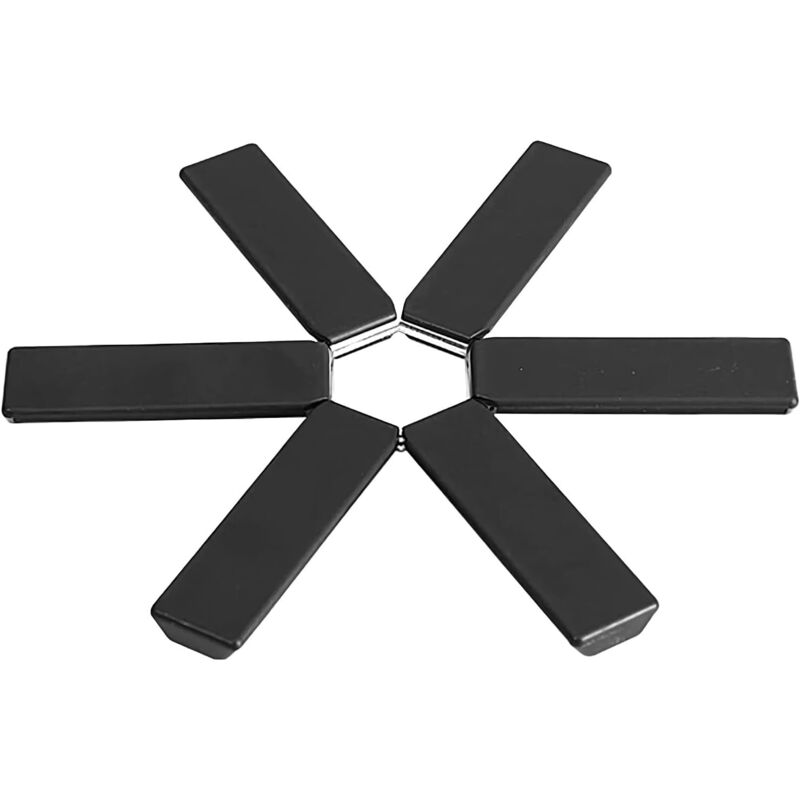 Faltbare, wärmeisolierende Untersetzer für heiße Töpfe, kompakter, rutschfester Tischschutz