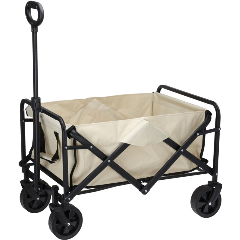 Faltbarer Bollerwagen Beige-DLE9000010