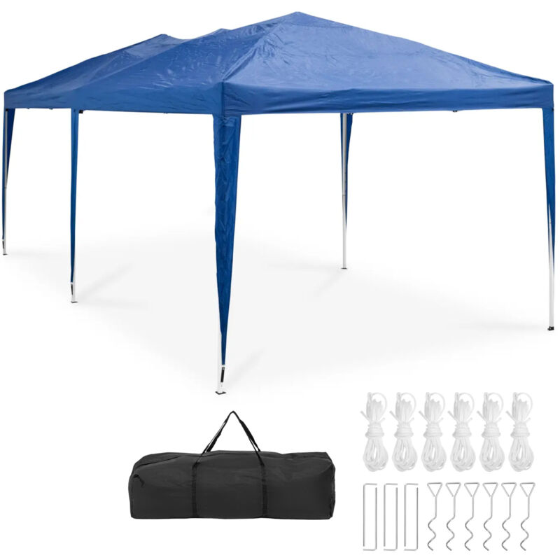 Uniprodo - Faltpavillon 2,95 x 5,85 m wasserabweisend UV-beständig Partyzelt Gartenpavillon