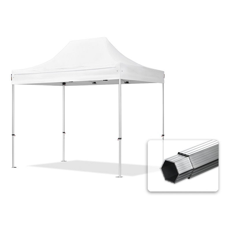 3x2 m Faltpavillon professional Alu 40mm, weiß