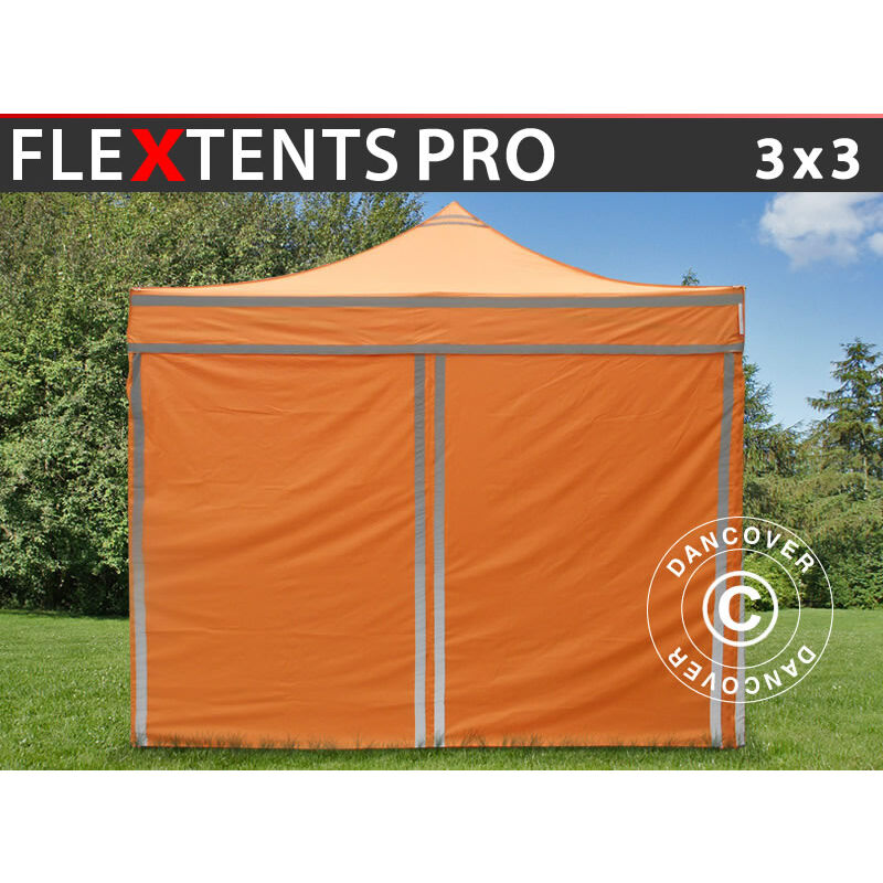 Faltzelt Faltpavillon Wasserdicht FleXtents pro Arbeitszelt 3x3m