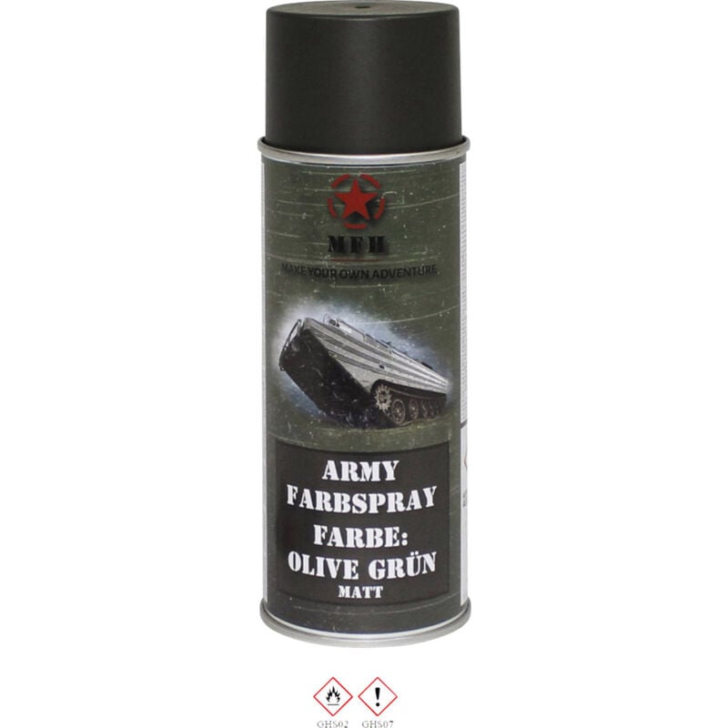 MFH - Military & Adventure 40345 Farbspray oliv grün matt ral 6014 400 ml Olivgrün 1 St. (b x h) 6.5