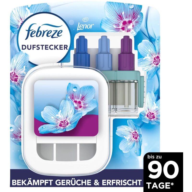 Febreze 3Volution Starterkit Lenor Aprilfrisch Duftstecker Starterkit, 20ml