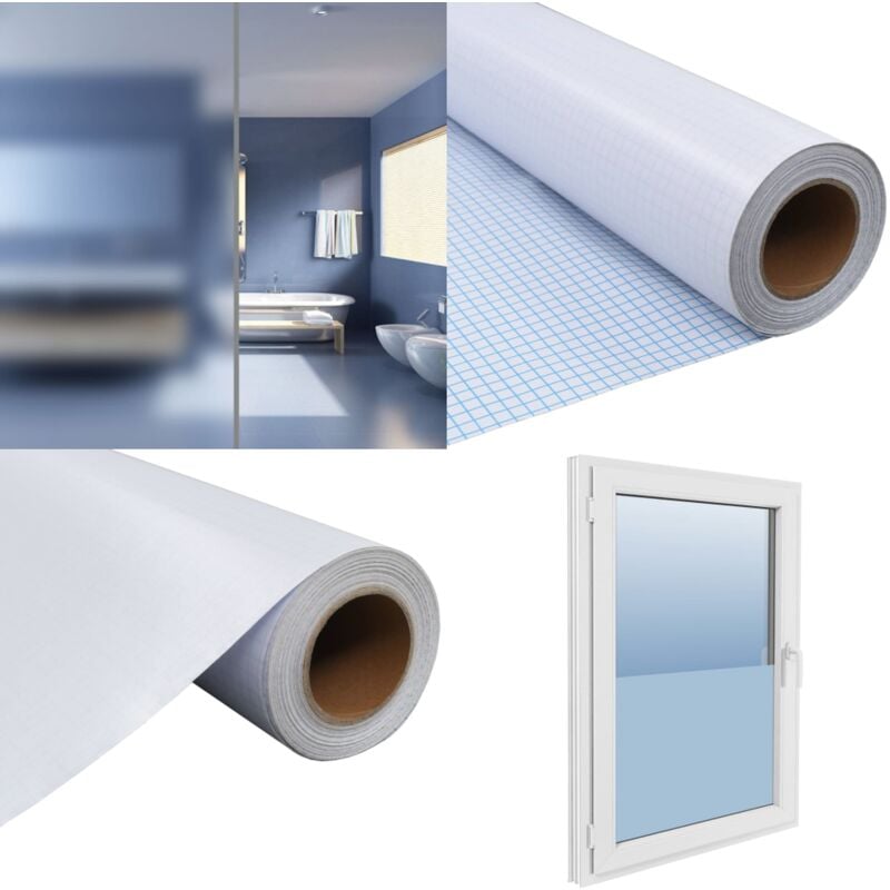 Fensterfolie Milchglasfolie Selbstklebend 0,9x20 m - Fensterfolie - Fensterfolien - Home & Living - Weiß