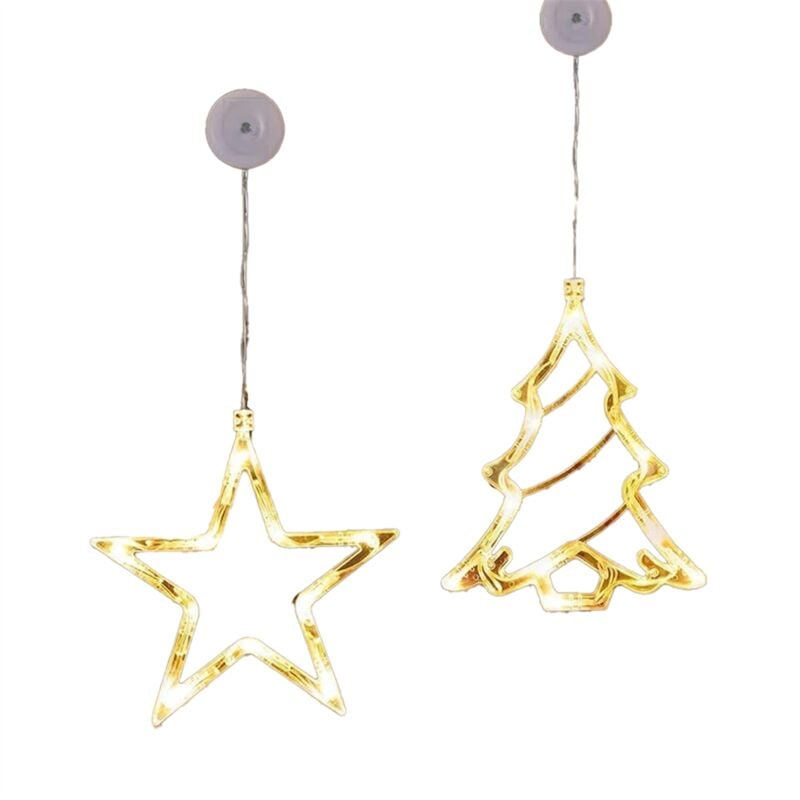 Fensterleuchte Batteriebetriebene Weihnachtsbeleuchtung (ohne AAA Batterie)