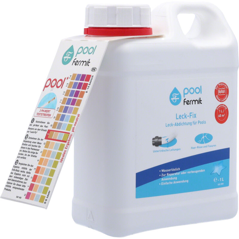 Pool Leck-Fix Dichtmittel für Pools 1,0l 09118 - Fermit
