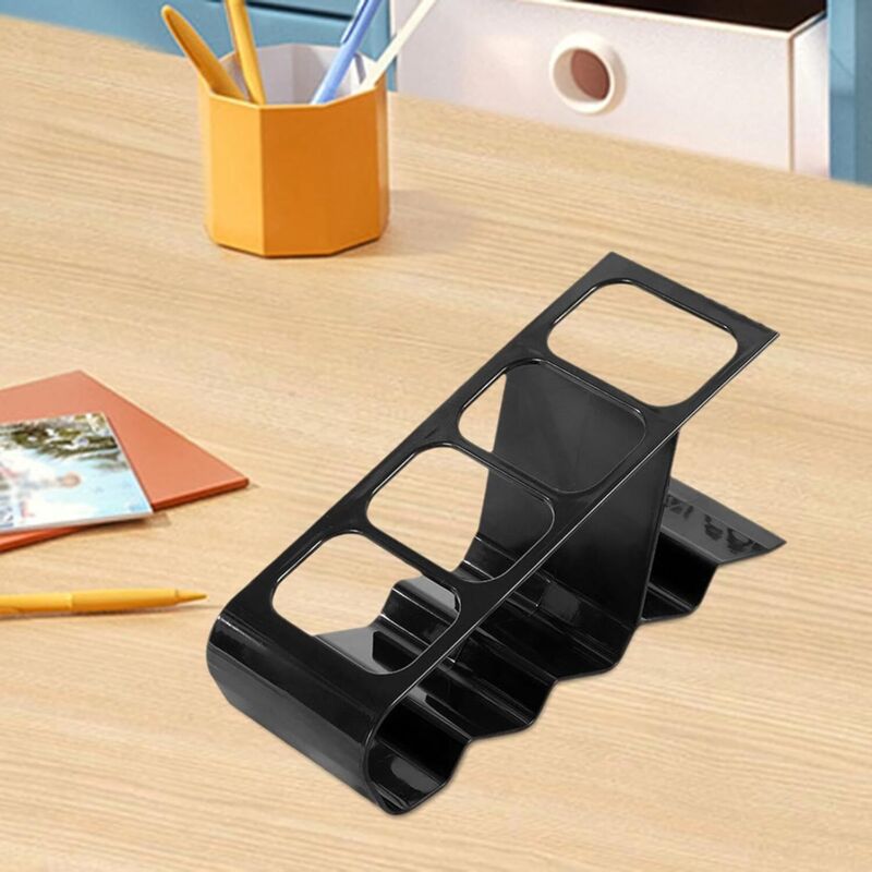 Fernbedienungshalter, Fernbedienungsorganizer, Stiftehalter für Bürobedarf, TV-Fernbedienungen, Multimedia-Controller, Schwarz