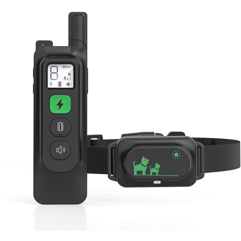 Aiperq - Ferngesteuertes Hundetrainingsgerät, Hundetrainingsgerät, automatisches Stoppen des Bellens, Elektroschockhalsband