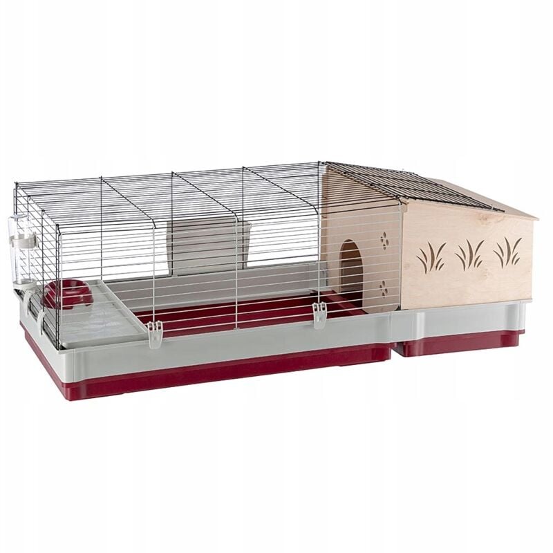 KROLIK 140 PLUS faltbarer Kaninchenkäfig