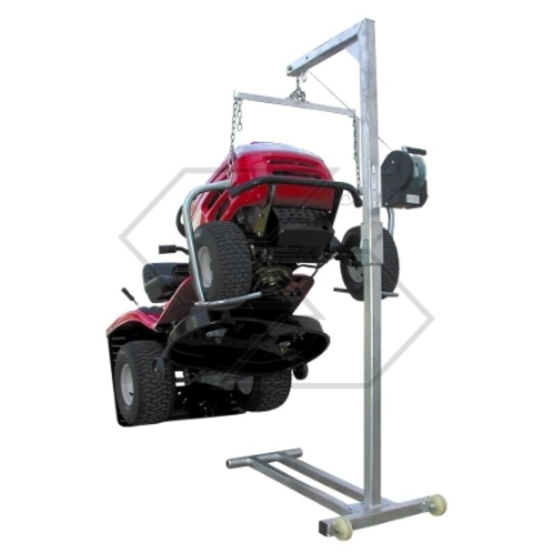 Feste Hebebühne für Rasentraktor 1000x950 mm Höhe 1850 mm maximale Tragfähigkeit 350Kg