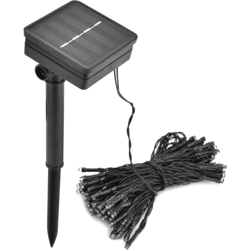 Festliche Lichterketten, intelligente, wiederaufladbare Lichtsteuerung, wasserdichte Solar-Lichterketten für Fenster, Treppen, Geländer, Terrassen,