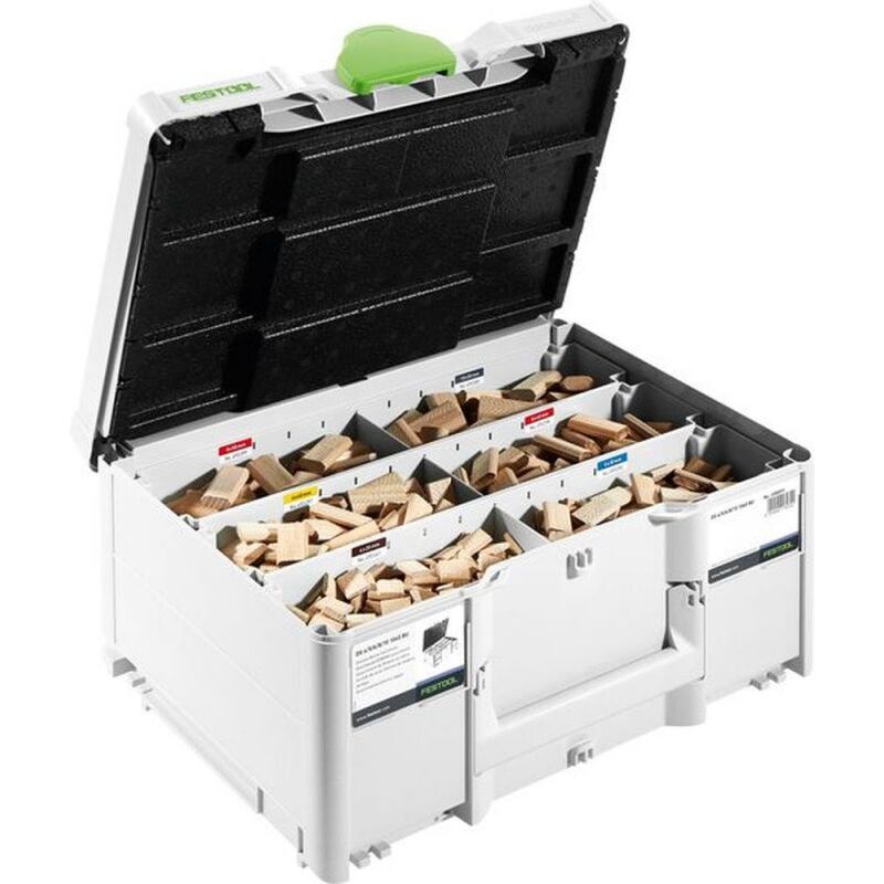 Domino Dübel Buche Sortiment ds 4/5/6/8/10 1060 bu - Festool