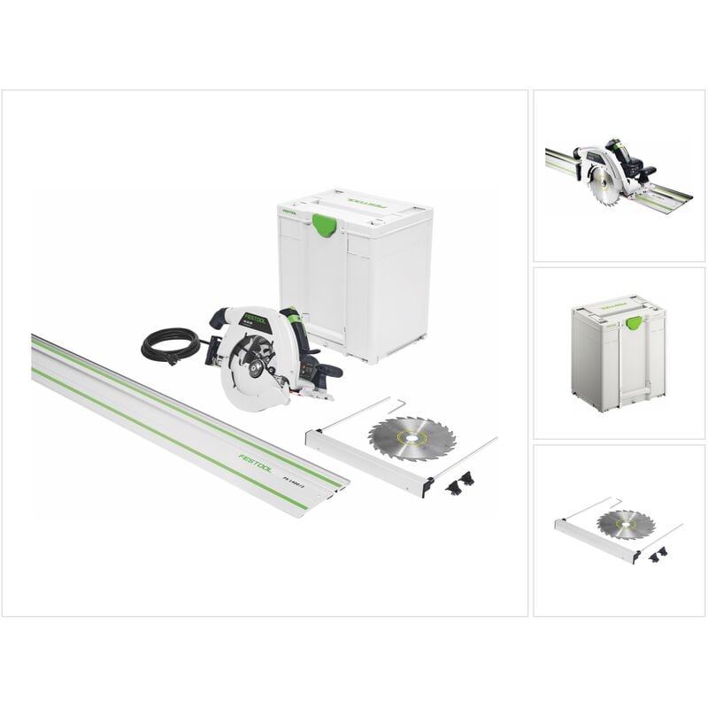 Festool HK 85 EB-Plus-FS Handkreissäge Kappsäge 1900 W 230 mm ( 576138 ) + Sägeblatt HW + Führungsschiene + Systainer - Nachfolger von 574661