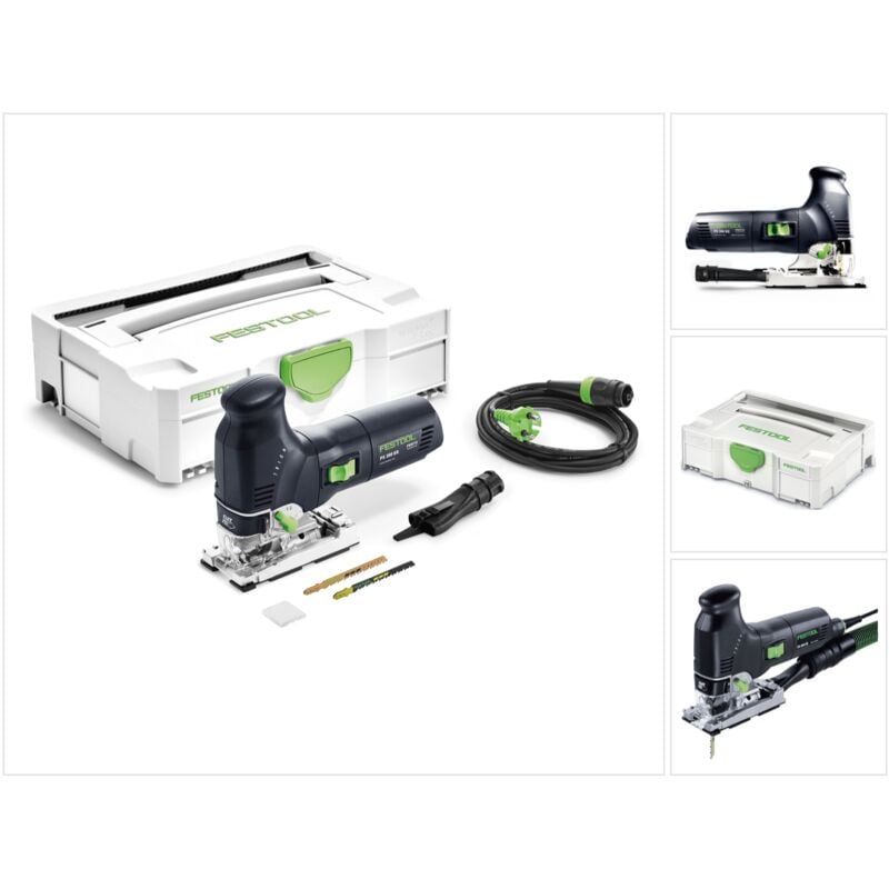 Festool PS 300 EQ-PLUS Pendelstichsäge 720W 120mm im Systainer ( 561445 ) + 2x Sägeblatt