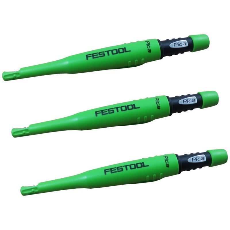 Pica Stift Marker Tieflochmarker Baumarker mar-s pica 3 Stück Fanartikel - Festool